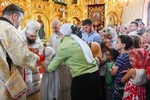 Великое освящение московского храма в честь иконы Божией Матери «Неувядаемый Цвет» в поселке Рублево