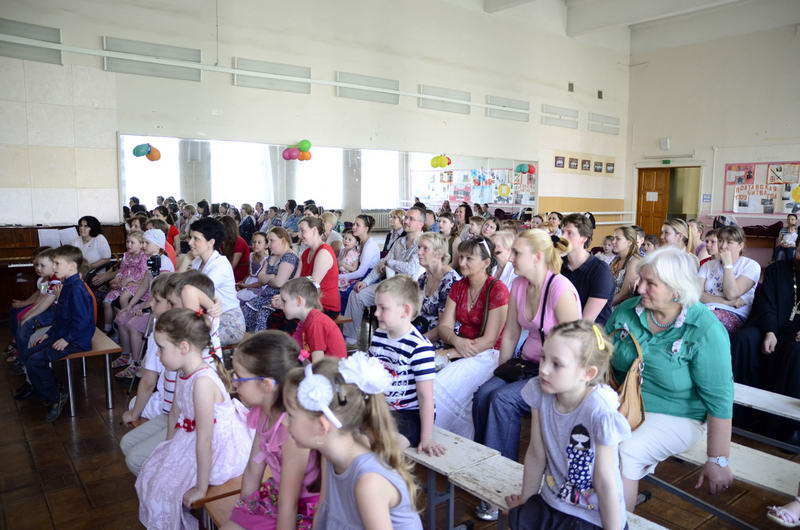 Детский Пасхальный праздник в Воскресной школе храма прав. Иоанна Русского