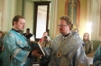 .Епископ Выборгский и Приозерский Игнатий совершил утреню с чтением Акафиста Пресвятой Богородице