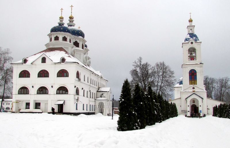 «Неофитчики» в гостях у воспитанниц Николо-Сольбинского монастыря