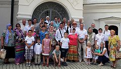 Новоспасский монастырь посетили члены Всероссийского общества гемофилии