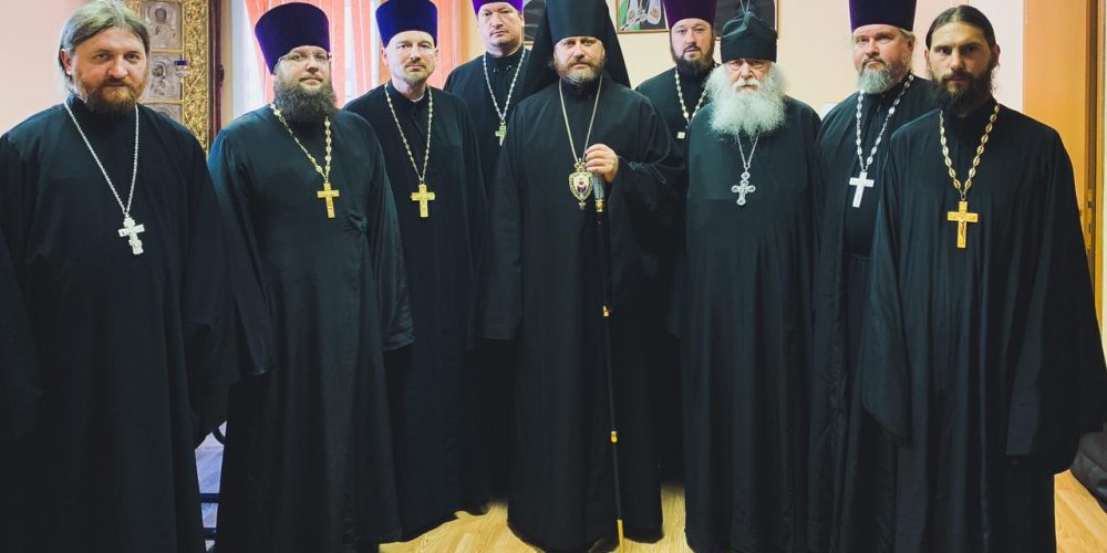 Под председательством владыки Фомы состоялось первое заседание Епархиального совета Одинцовской епархии