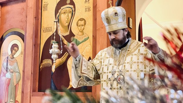 Епископ Одинцовский и Красногорский Фома посетил с архипастырским визитом Рузский округ