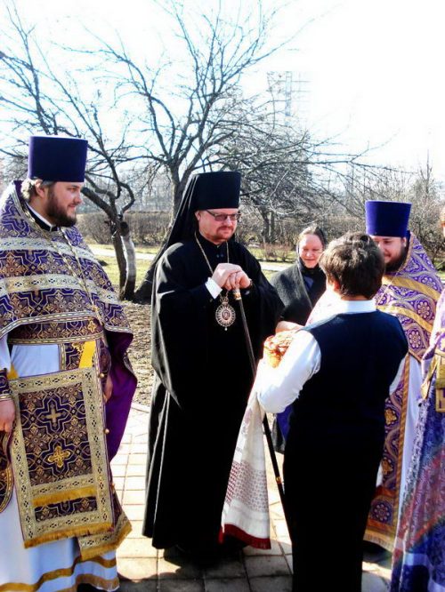 Епископ Выборгский и Приозерский Игнатий, управляющий Западным викариатством  г. Москвы посетил храм Святителя Иова в его Престольный Праздник