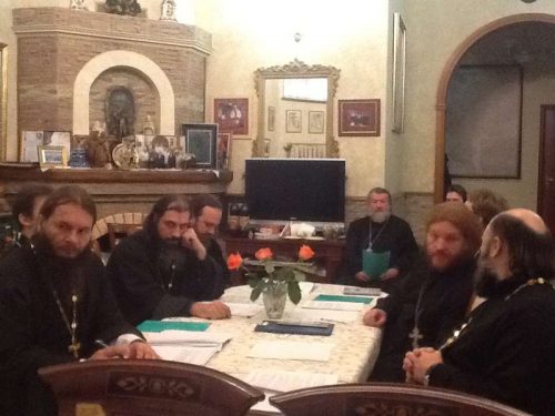Дискуссия духовенства в Западном Викариатстве