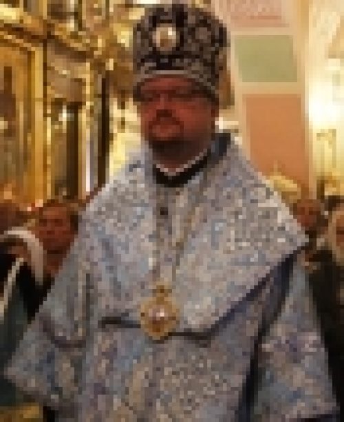 Епископ Бронницкий Игнатий совершил Всенощное бдение в храме Рождества Иоанна Предтечи на Пресне