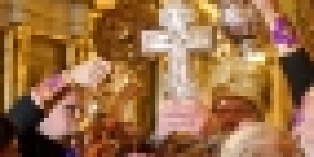 В канун праздника Воздвижение Честного и Животворящего Креста Господня епископ Бронницкий Игнатий совершил Всенощное бдение в храме Рождества Иоанна Предтечи на Пресне