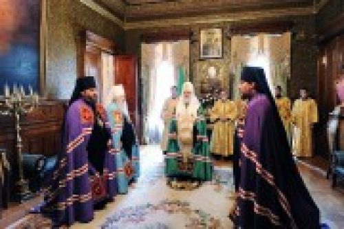 Предстоятель Русской Православной Церкви возглавил чин наречения новых епископов