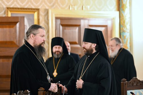 Епископ Одинцовский и Красногорский Фома принял участие заседание оргкомитета Архиерейского Собора РПЦ