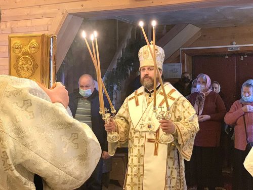 Епископ Одинцовский и Красногорский Фома посетил с архипастырским визитом Шаховской округ