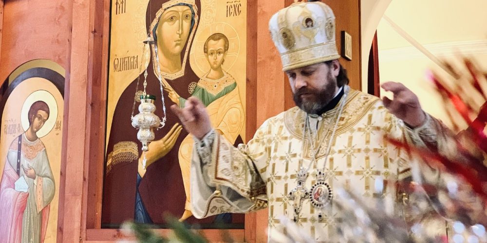 Епископ Одинцовский и Красногорский Фома посетил с архипастырским визитом Рузский округ