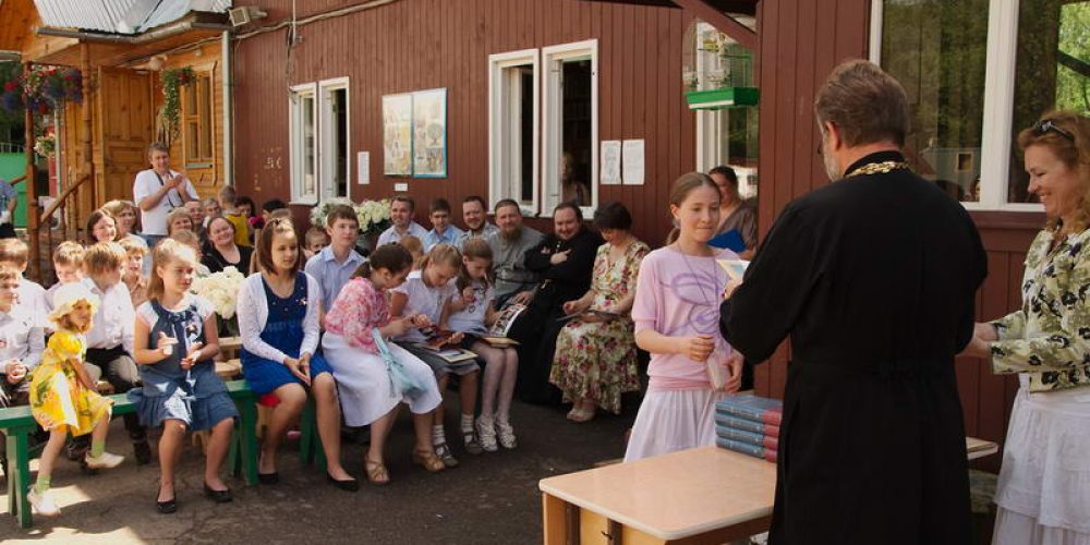 Выпуск-2013 воскресной школы при храме прп Серафима Саровского в Кунцеве