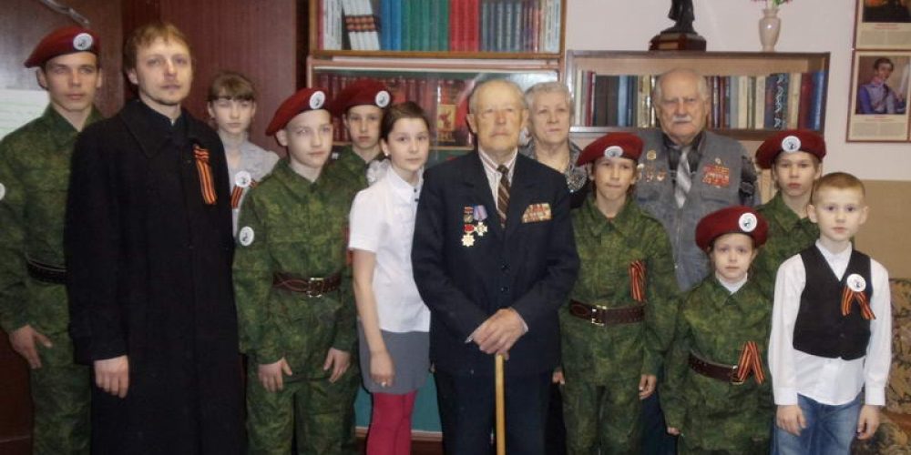 Клуб «Архистратиг» и воспитанники Воскресной школы провели Акцию «Ветеран Победы»