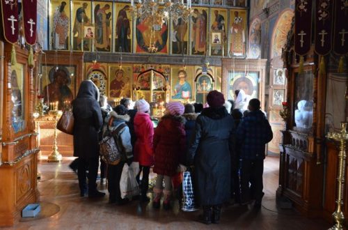 Знакомство с православным храмом