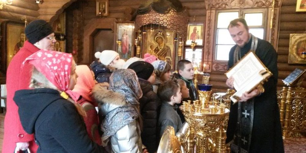 Практические занятия по «Основам православной культуры» в храме прав. Иоанна Русского