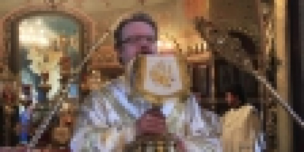 В день воспоминания чуда Архистратига Михаила епископ Бронницкий Игнатий совершил Божественную литургию