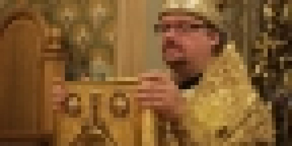 В Неделю 18-ю по Пятидесятнице епископ Бронницкий Игнатий совершил Божественную литургию в храме Рождества Иоанна Предтечи на Пресне
