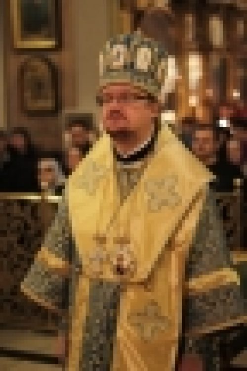 В праздник Введения во храм Пресвятой Богородицы епископ Бронницкий Игнатий совершил Божественную литургию в Богоявленском Кафедральном Соборе