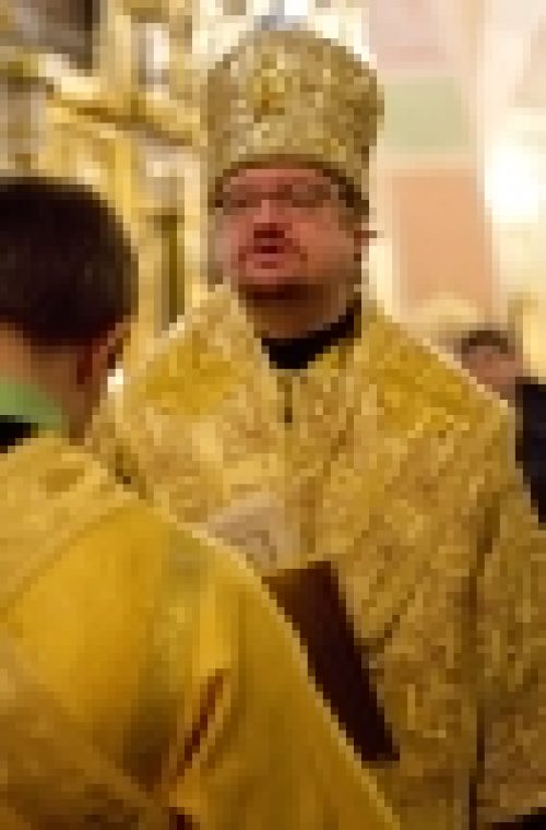 В день отдания праздника Рождества Христова епископ Бронницкий Игнатий совершил Божественную литургию