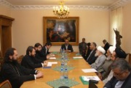 Председатель Отдела внешних церковных связей встретился с делегацией Исламской Республики Иран