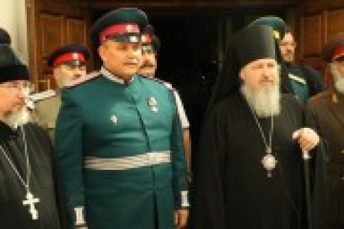 В Донском монастыре состоялось подписание соглашения о сотрудничестве между Синодальным комитетом по взаимодействию с казачеством и Союзом казаков России