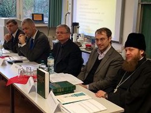 Наместник Новоспасского монастыря возглавил российскую делегацию на конференции в Мюнстерском университете