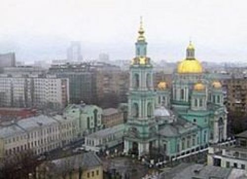 Епископ Подольский Тихон совершил Божественную литургию в Богоявленском кафедральном соборе