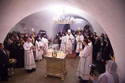 В Новоспасском монастыре состоялся день памяти великого князя Сергея Александровича