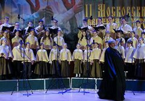 В Храме Христа Спасителя состоялся концерт лауреатов II Московского фестиваля хоров воскресных школ