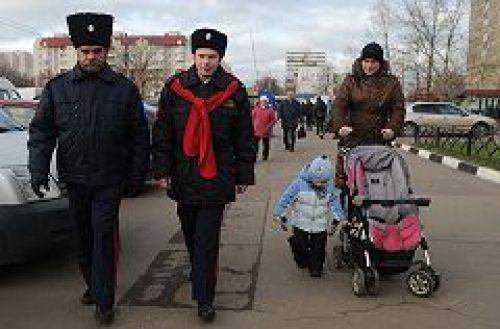 Государство может начать более интенсивно использовать казачьи дружины при патрулировании улиц Москвы