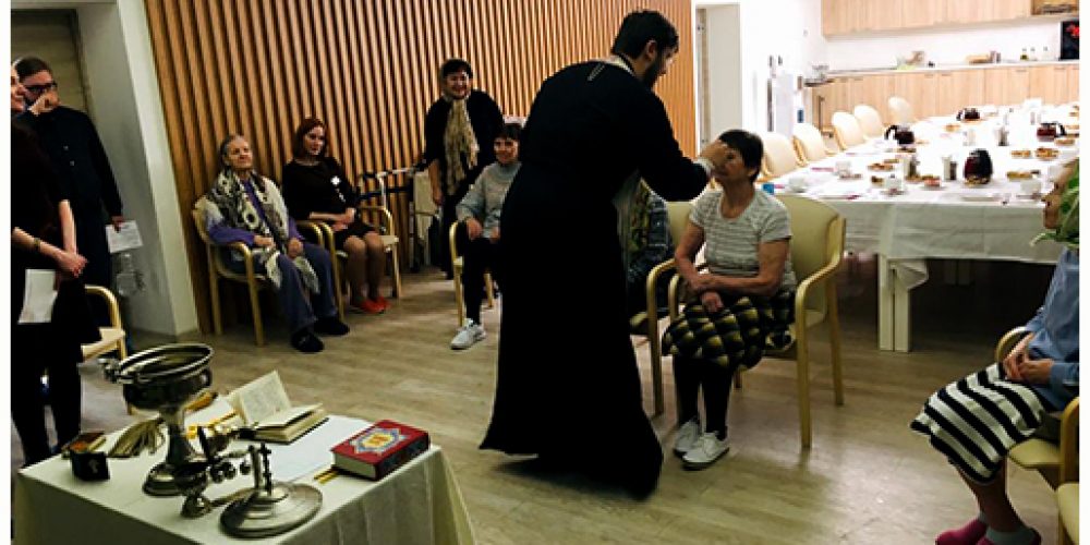 Посещение резиденции для пожилых людей «Идиллия» в праздник Крещения Господня