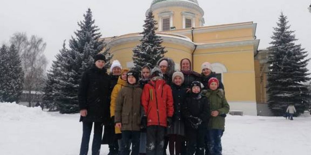 Учащиеся воскресной школы храма свт. Димитрия Ростовского в Очакове побывали в Даниловом монастыре