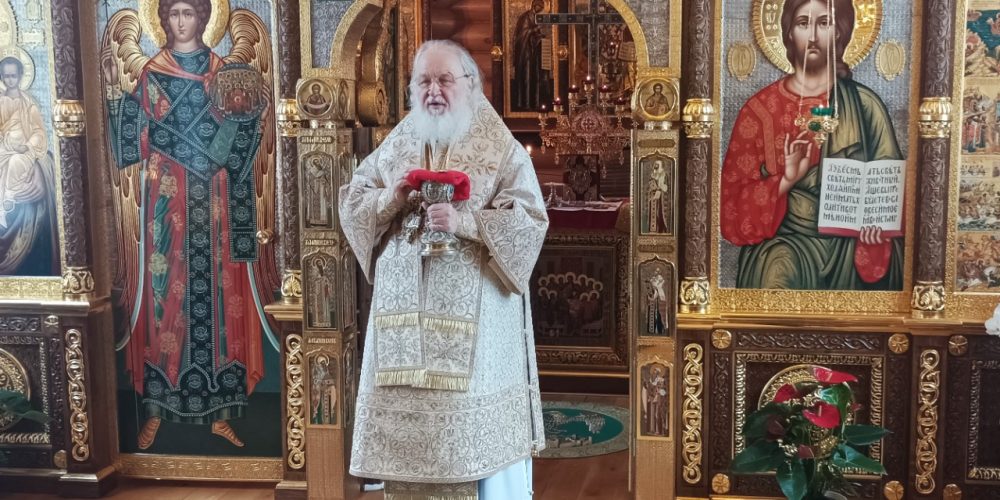 Поздравление Западного викариатства Святейшему Патриарху Кириллу в 13-ю годовщину интронизации