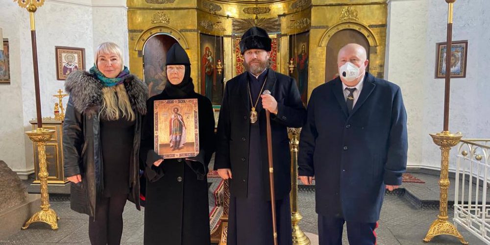 Епископ Одинцовский и Красногорский Фома посетил Спасо-Бородинский женский монастырь