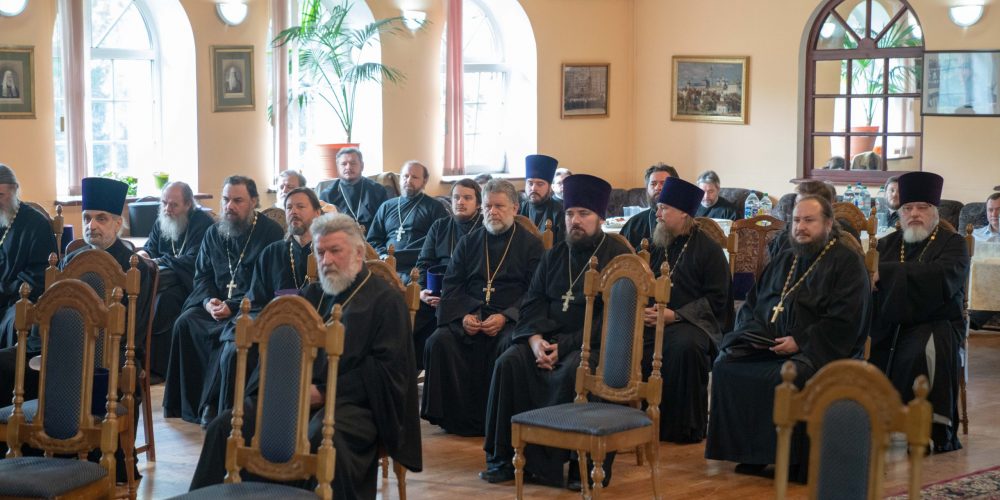 Епископ Фома возглавил VIII Пастырскую конференцию Западного викариатства