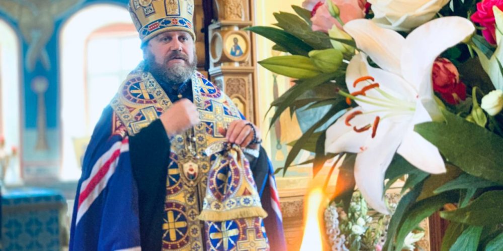 Епископ Фома совершил Божественную литургию в Успенском Колоцком женском монастыре