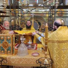 Престольный праздник молитвенно встретил храм Александра Невского при МГИМО