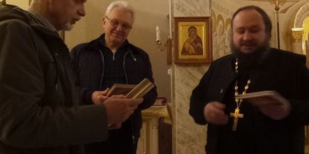Председатель Фонда возрождения Старицкого Свято-Успенского монастыря посетил храм свт. Иова