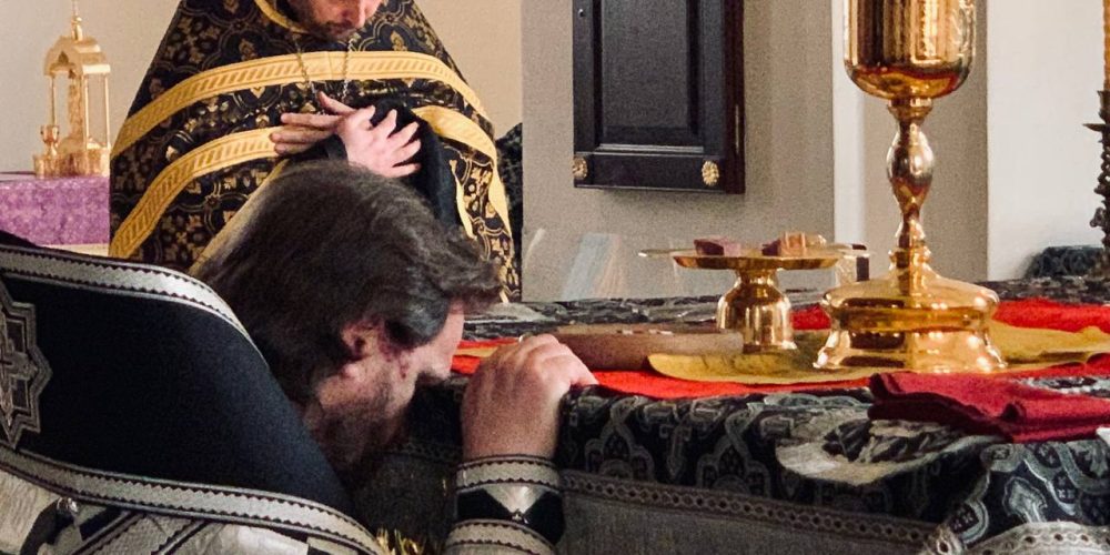 Литургию Преждеосвященных Даров в Георгиевском соборе Одинцова совершил владыка Фома