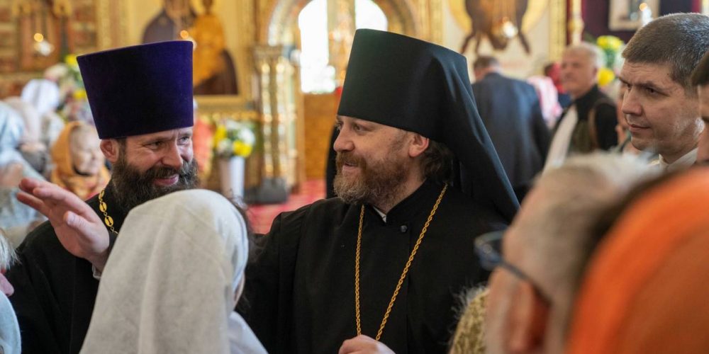 Литургию в Ново-Никольском соборе Можайска Николая возглавил епископ Одинцовский и Красногорский Фома