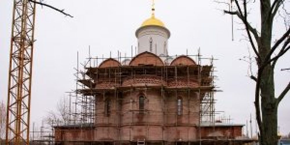77 млн рублей выделили на кладку Неопалимого храма в Очакове-Матвеевском