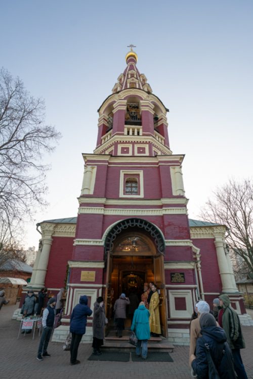 Престольный праздник храма Архангела Михаила в Тропареве 21 ноября 2019 (ВИДЕО)