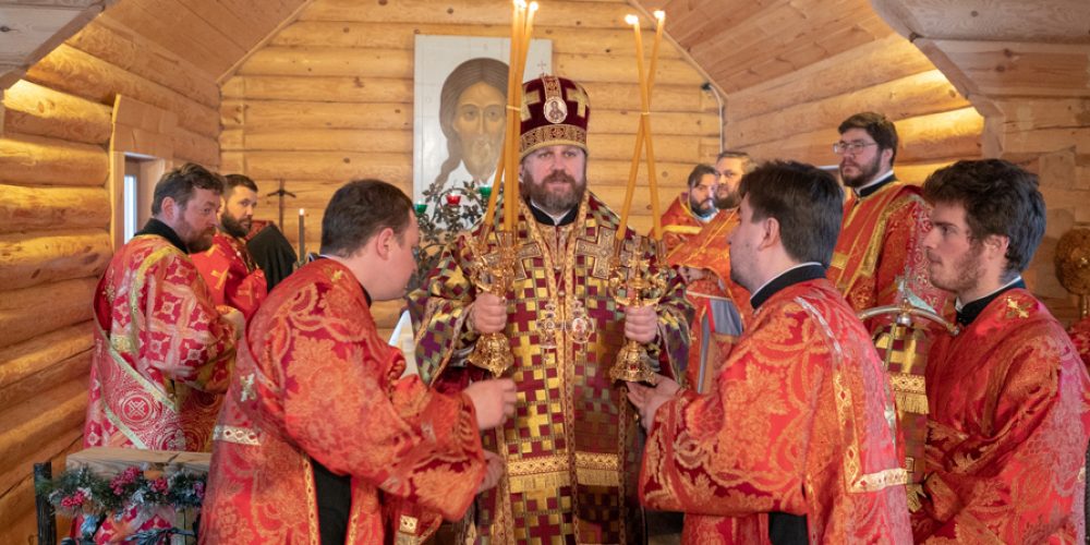 Епископ Фома возглавил престольный праздник храма святителя Игнатия Богоносца на Верейской (+ фото)