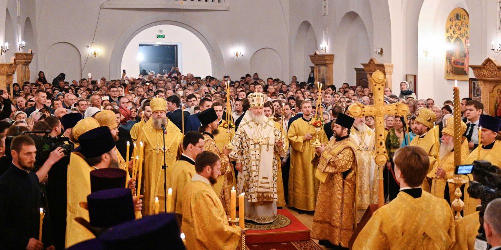 Епископ Фома сопровождает Святейшего Патриарха в ходе визита в Ростов-на-Дону (+ фото)