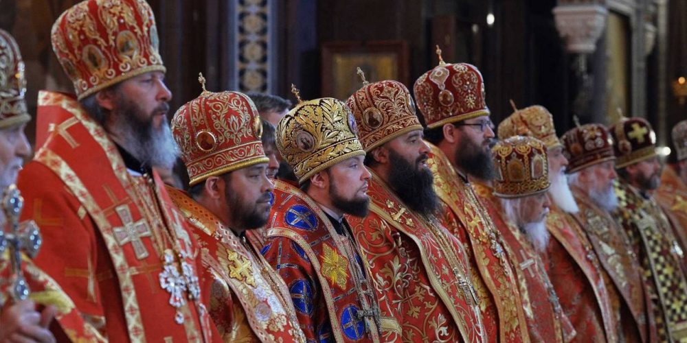 Архиепископ Фома сослужил Патриарху Кириллу за Литургией в Храме Христа Спасителя в Неделю 5-ю по Пасхе