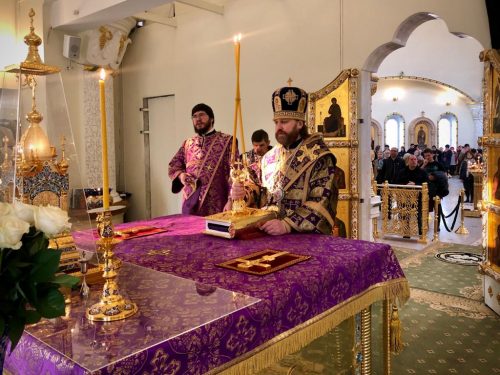 Епископ Фома совершил первую Божественную литургию Великого поста в Переделкино