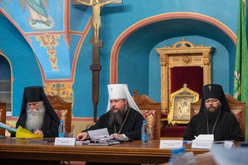 Епископ Фома принял участие в заседании Епархиального совета города Москвы