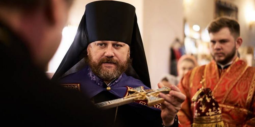 Епископ Фома совершил Божественную литургию в храме Гребневской иконы Божией Матери в Одинцово