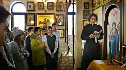 Ученики ГБОУ «Школа №1248» посетили с экскурсией храм Смоленской иконы Божией Матери в Фили-Давыдкове