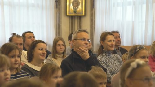 В храме благоверного Александра Невского при МГИМО прошел детский интерактивный концерт «Музыкальное путешествие».
